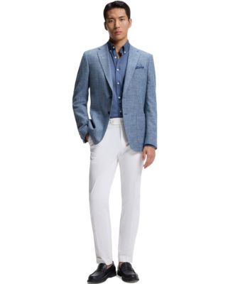 Men's Washable Stretch Cotton Slim-Fit Pants