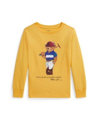 Polo Ralph Lauren - Boys' 2T-7 Polo Bear Long-Sleeve T-Shirt