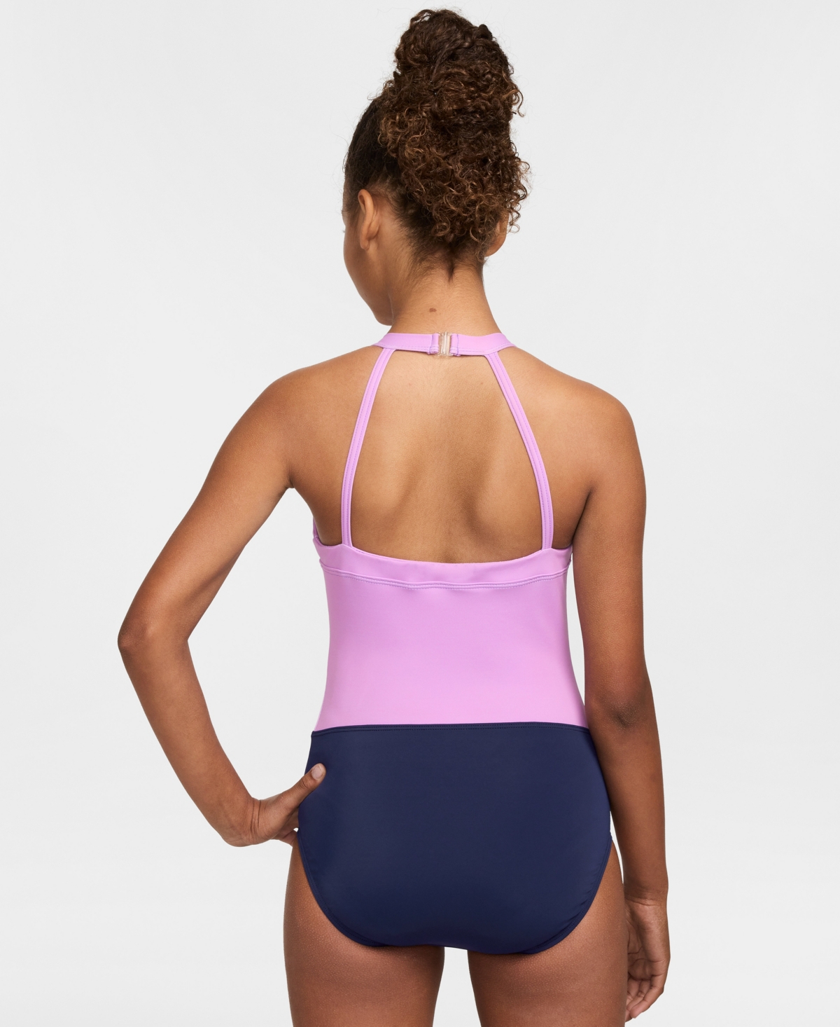 Nike Gymnastics Girls' 7-16 Halter Neck Leotard