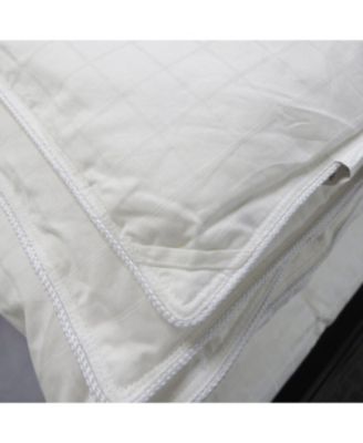 Cotton Lightweight Down Comforter with Dobby Sateen Weave