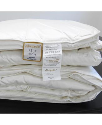 Heavyweight Silk Goose Down Fill Comforter – Solid