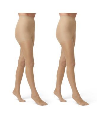 Women's 2-Pack So Silky Sheer Control Pantyhose U10762M2