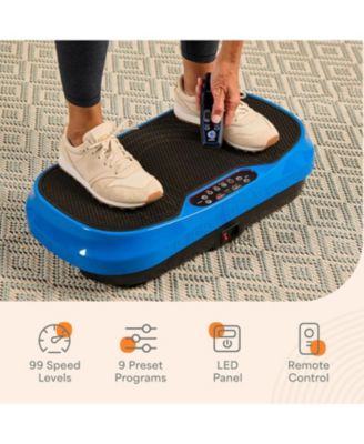 Waver Mini Vibration Plate Exercise Machine for Lymphatic Drainage – Compact Whole Body Vibrating Platform for Muscle Toning