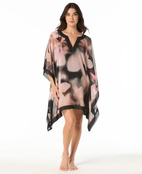 Купальник Caftan, V-образный вырез — Coco Reef, цвет: Чёрный разноцветный