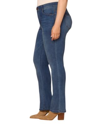 Plus Size Itty Bitty Boyfriend Jeans