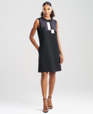 Women's Block Print Sleeveless Dress