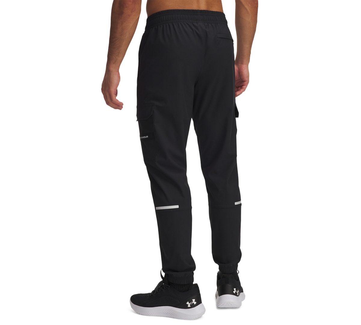 Under Armour Men's Pull-on Regular-fit Pants In Black