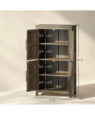 Bathroom Floor Cabinet, Farmhouse Bathroom Cabinet with Doors,