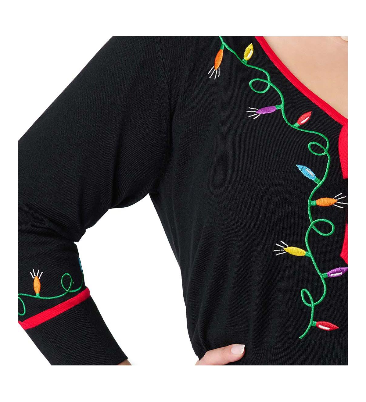 Unique Vintage Women's 1950s Crop Knit Cardigan