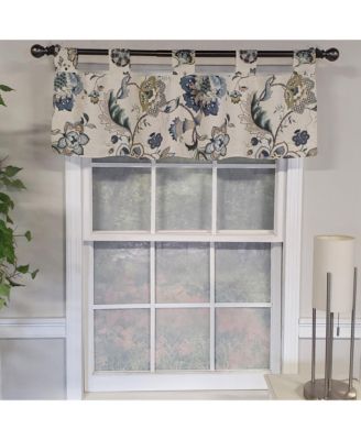 Ophelia Tab Valance All season 4" Tab Valance 45" x 15" Iris Blue