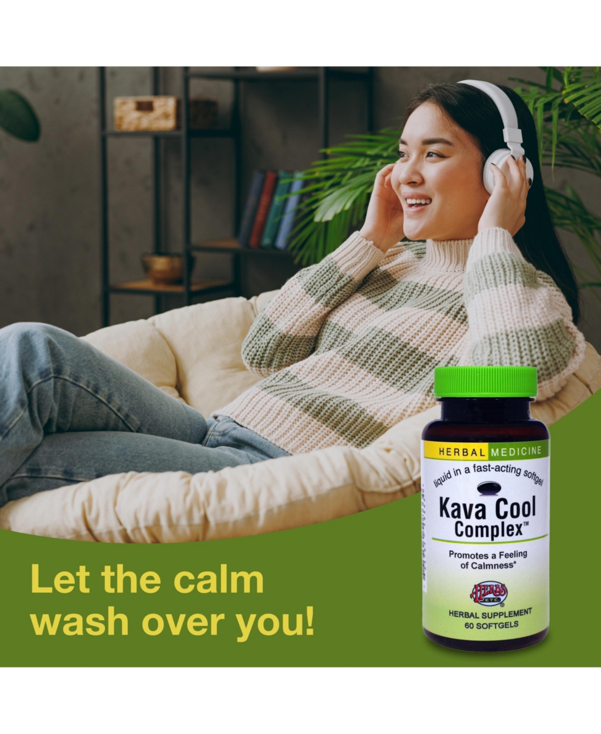 Trace Minerals Herbs Etc. Kava Cool Complex