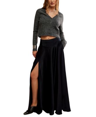 Women's Chilco A-Line High-Slit Maxi Skirt