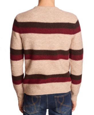 Men's Striped Crewneck Sweater