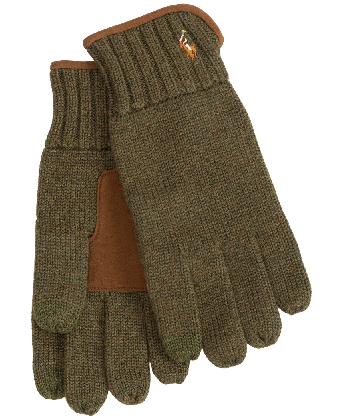 Polo Ralph Lauren Men's Suede-Trim Touch Gloves