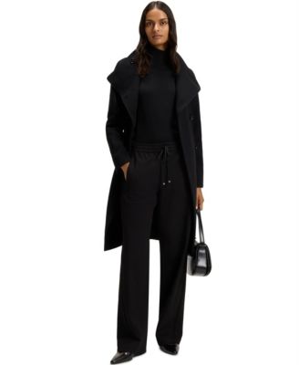 Women's Merino Wool Mock Neck Sleeveless Top