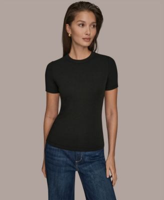 Donna Karan Weekend - Women's Short-Sleeve Crewneck T-Shirt
