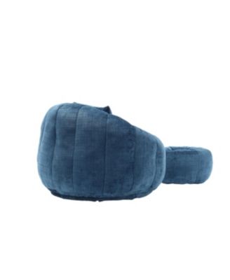 Modern Bean Bag Chair with Ottoman for Adults