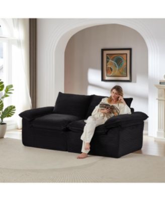 Streamdale Modern corduroy cloud sofa, freely combined, comfortable sitting experience