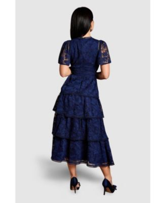 Women's Tiered Lace Dress