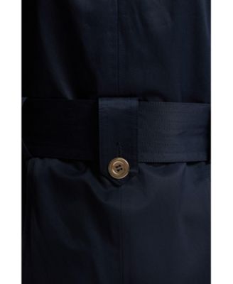 Women's Cotton Sheen Belted Classic Trench Coat