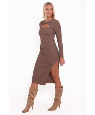 Women's Laney Long Sleeve Midi Dress