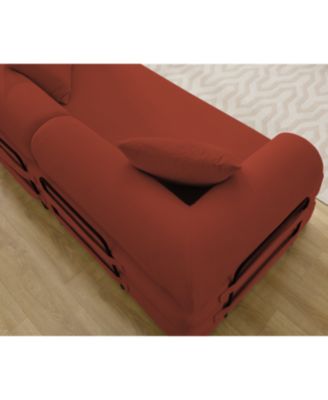 78.5" Folding Convertible Out Sleeper Sofa Bed, 5-in-1 DIY Combination Sofa