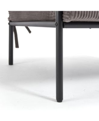 Streamdale Modern decorative chair with gold legs for living room, dressing area, office.