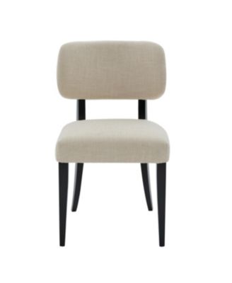 Streamdale Wooden Dining Chairs Set of 2, Modern Fabric Upholstered Kitchen Chairs