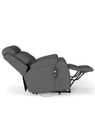Power Lift Recliner for Elderly, Small Spaces, Remote Control, Dark Gray