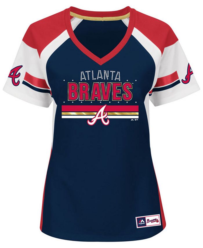 Majestic Women's Atlanta Braves Draft Me T-Shirt - Macy's