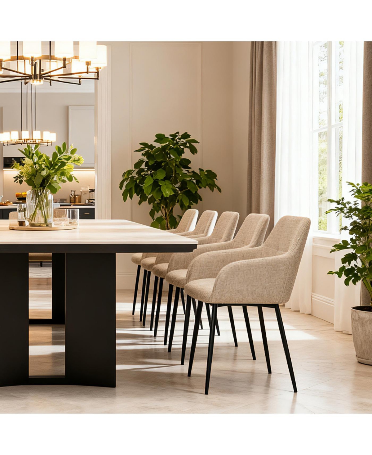 Streamdale Modern Elegant Velvet Chair for Living Room & Dining