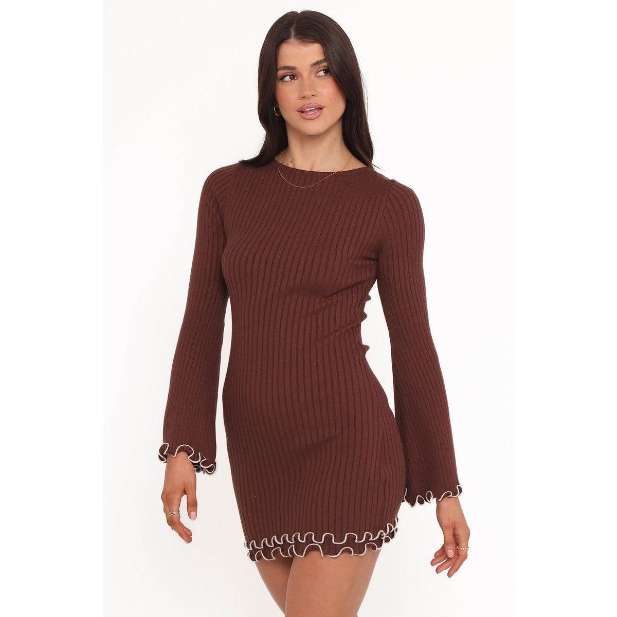 Petal and Pup Women's Jovan Long Sleeve Mini Dress