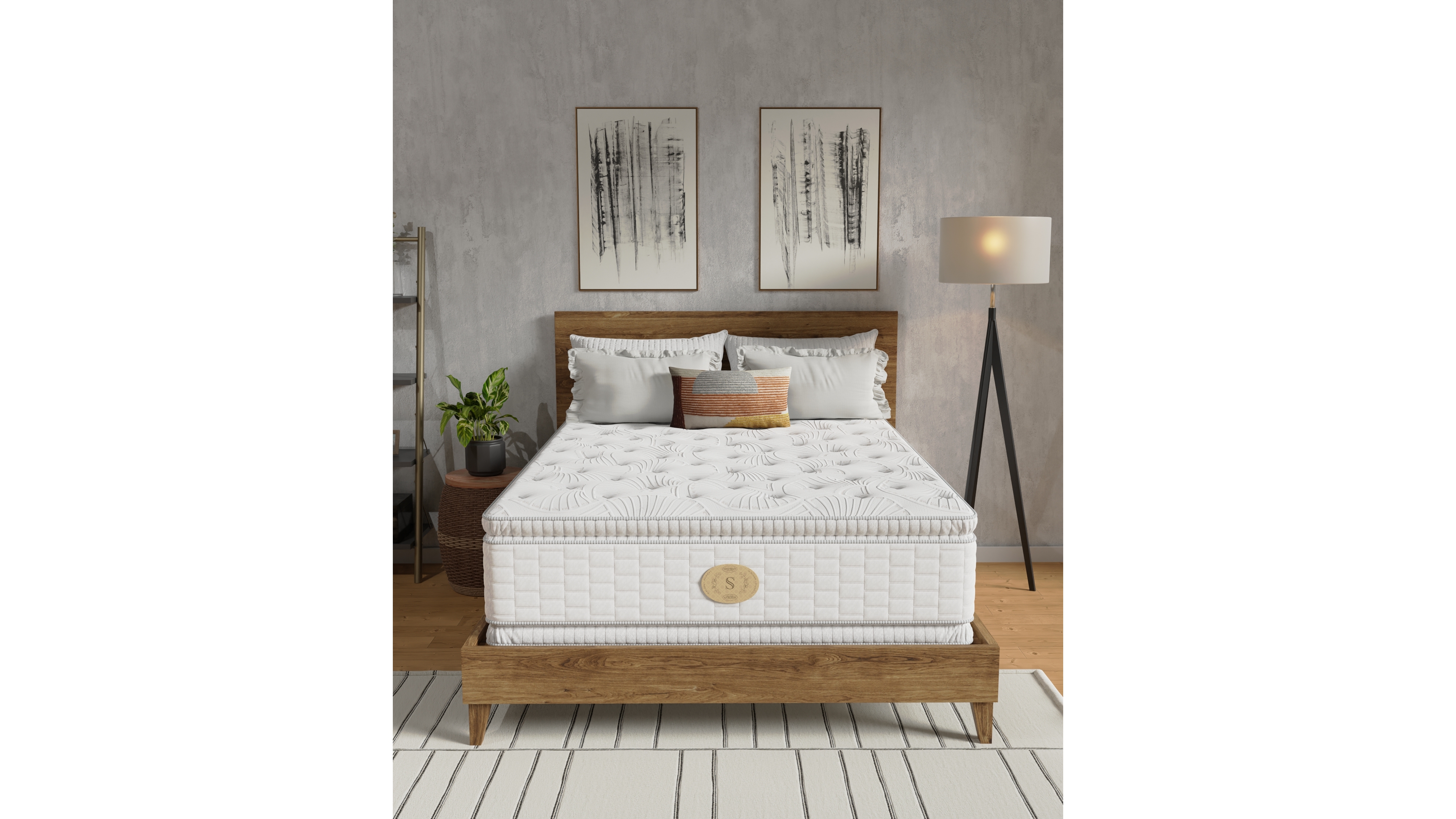 Shifman In Bloom 18" Plush Pillow Top Mattress