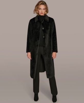 Women's Button Front Maxi Coat