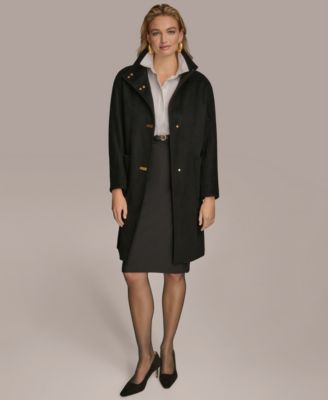 Women's Stand-Collar Single-Breasted Coat