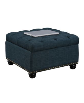 28" Herald Square Ottoman Coffee Table