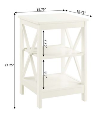 15.7" Oxford MDF End Table