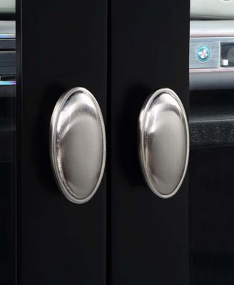 52" Highboy Glass Storage TV Stand