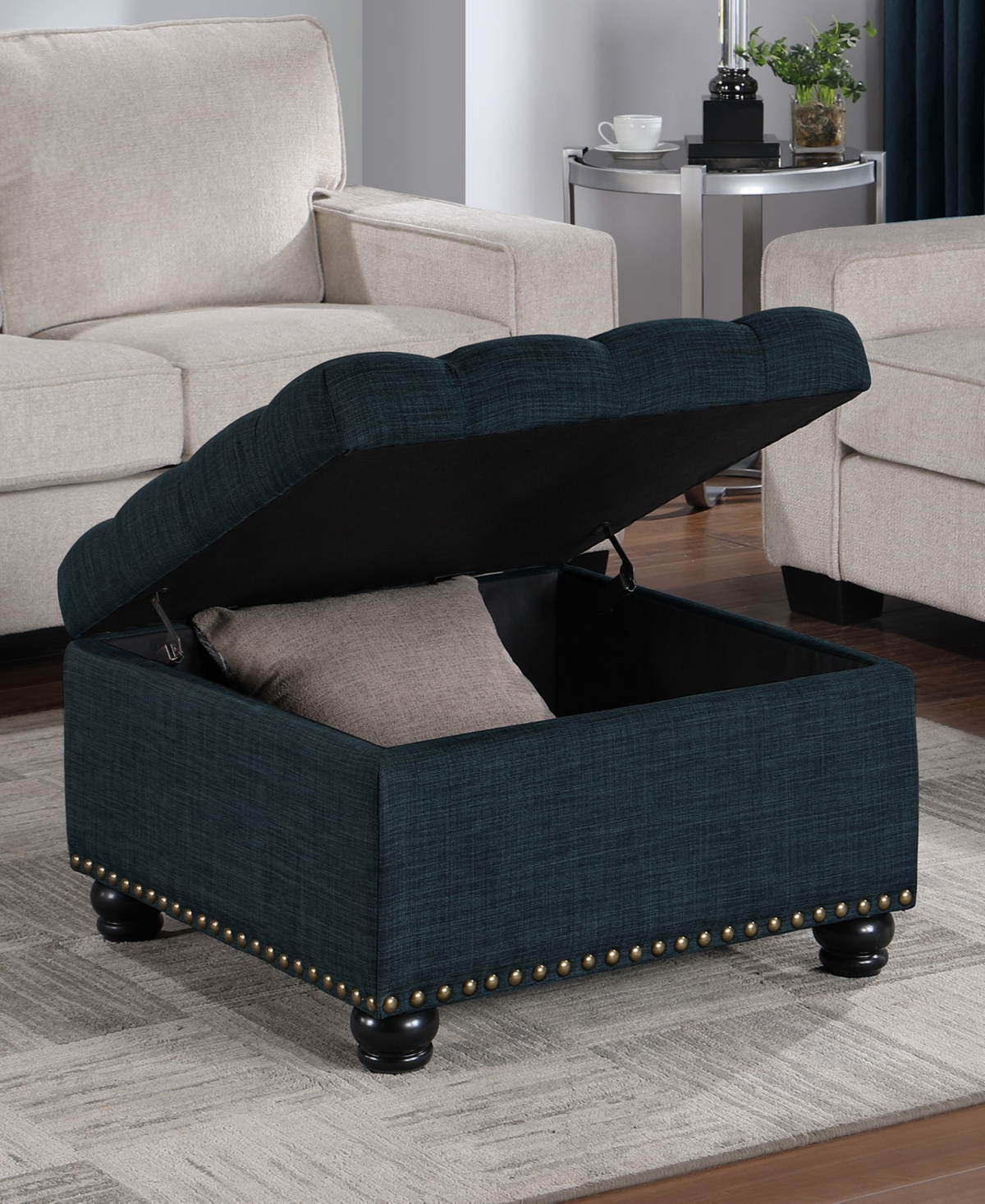 Convenience Concepts 28" Herald Square Ottoman Coffee Table