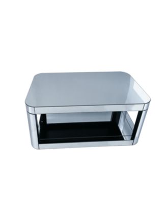 Baked curved mirror Coffee Table for Living Room