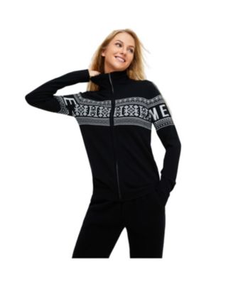 Unisex Vintage Sweden Design Full Zipped Cardigan