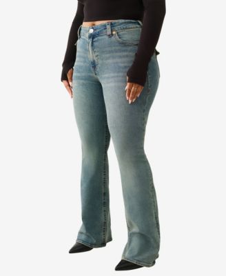 Plus Size Becca Mid Rise Bootcut Flap Jeans