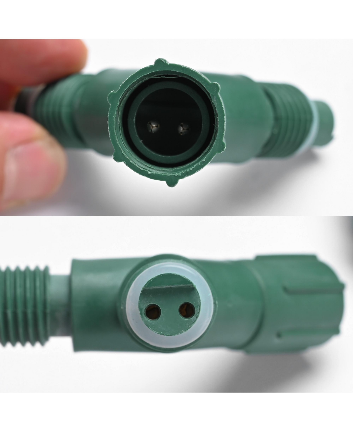 DELight 10Pcs IP65 Waterproof Wire Connectors 3 Way Y-Shape for Outdoor Lights