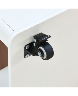 Modern Multi-Function Coffee Side Table with Foldable