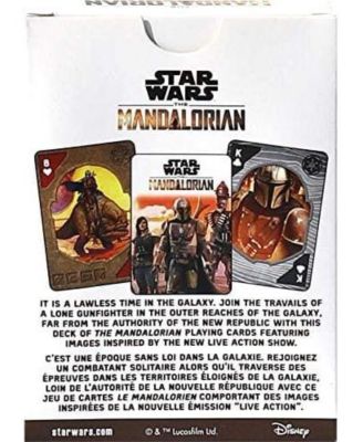 Star Wars The Mandalorian Playing Cards | 52 Card Deck + 2 Jokers