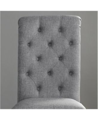 5-piece Dining Set, Cross-Buck Dining Table with 4 Stylish Chairs