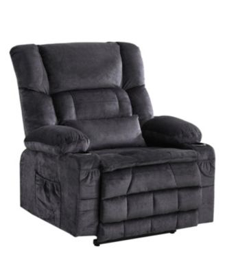 Dual Motor Power Lift Recliner Chair with Heat and Cup Holders