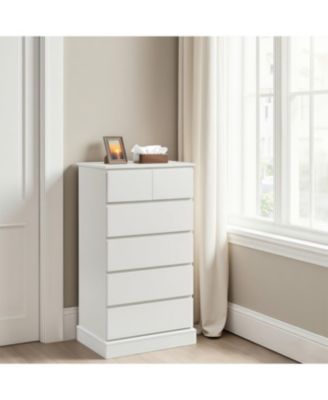 6-Drawer Dresser for Bedroom, Modern Chest of Drawers