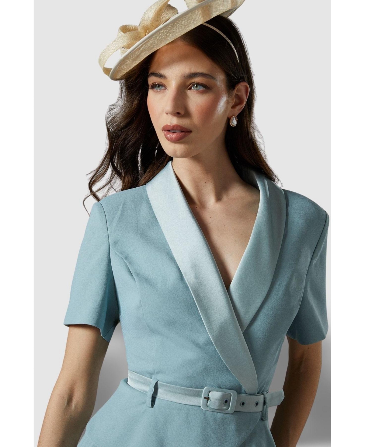 Coast Women's 2 1 Dress With Pleated Skirt