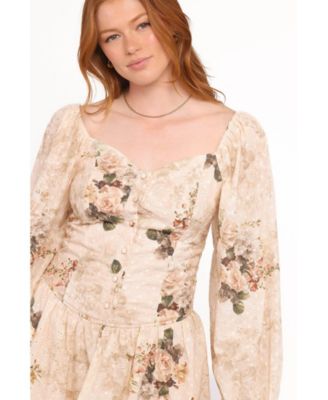 Women's Greta Long Sleeve Romper